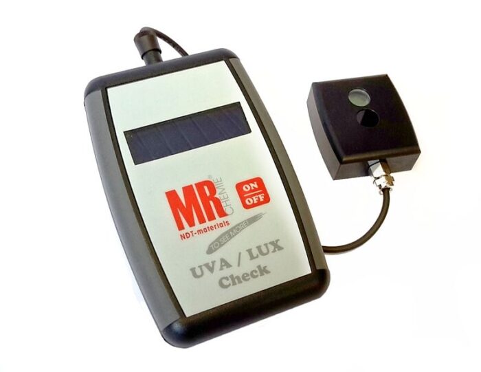 UV lichten en lichtmeters - NDT Benelux - MR-Chemie MR454 handlichtmeter voor UV en witlicht